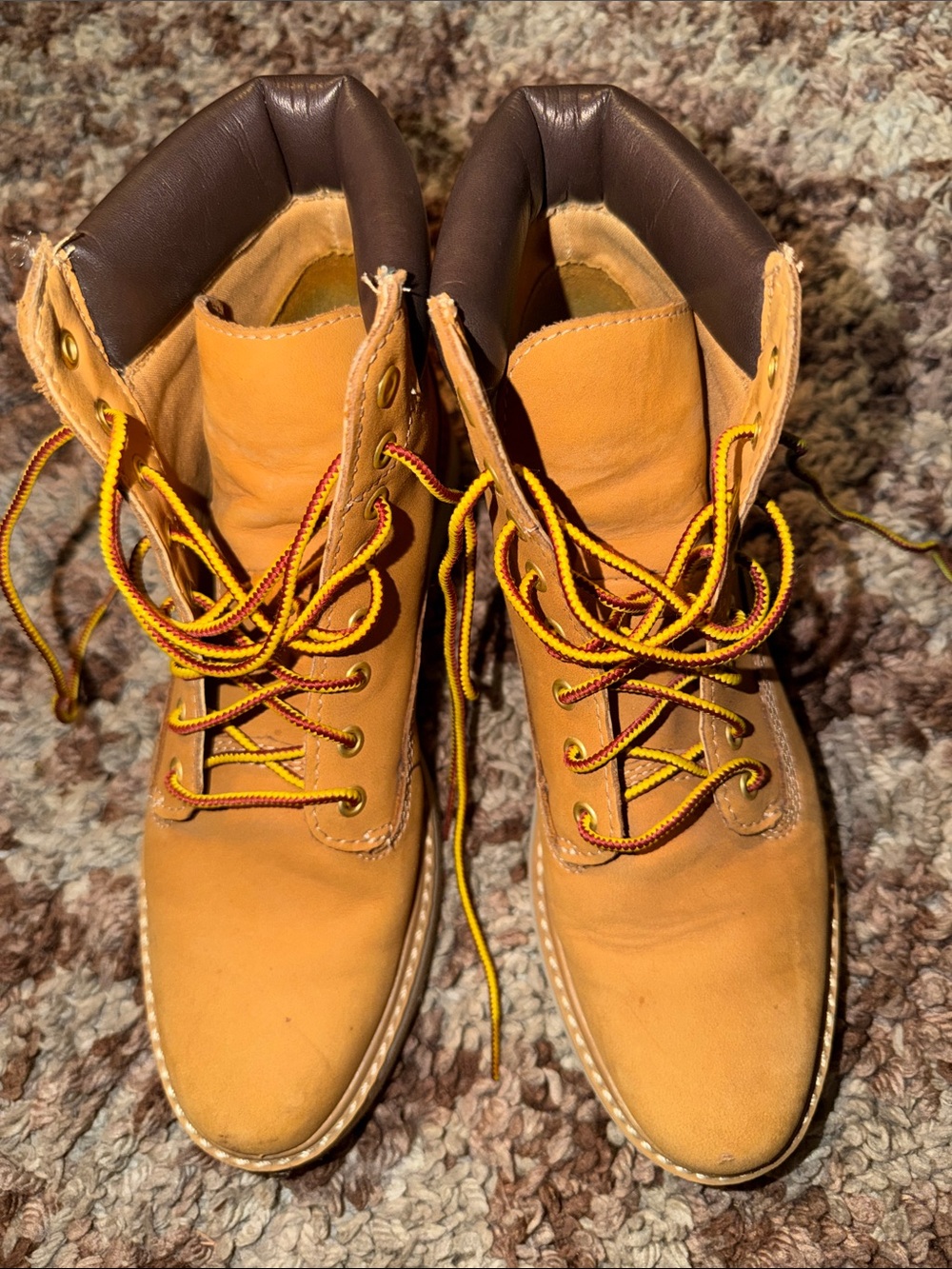 Timberland Wheat Lace-Up Women's Work Boots